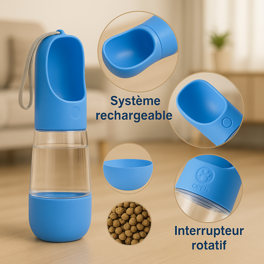 Bouteille d’Eau Portable pour Animaux